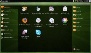 Linux fürs Netbook: Easy Peasy 1.5