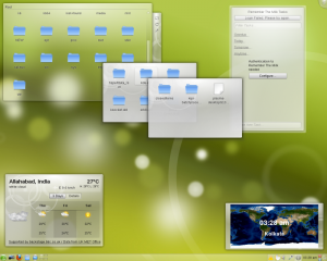 Kann sich sehen lassen: OpenSuse 11.2 RC1 mit KDE