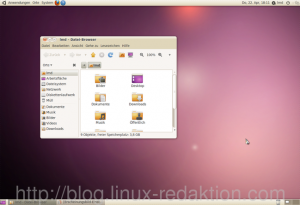 Das Radiance-Theme von Ubuntu 10.04 