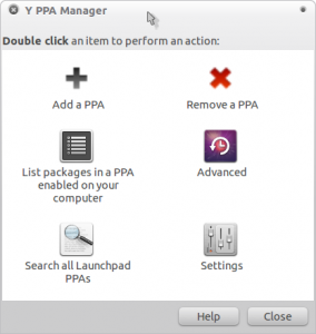 Y-PPA-Manager zum Verwalten von PPA-Paketquellen