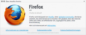 Firefox 4 unter Linux