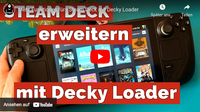 Video Decky Loader auf YouTube