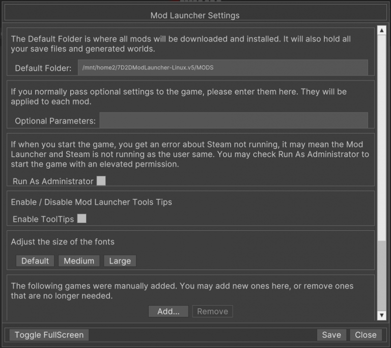 Neue Version 5 des ModLaunchers für 7 Days To Die
