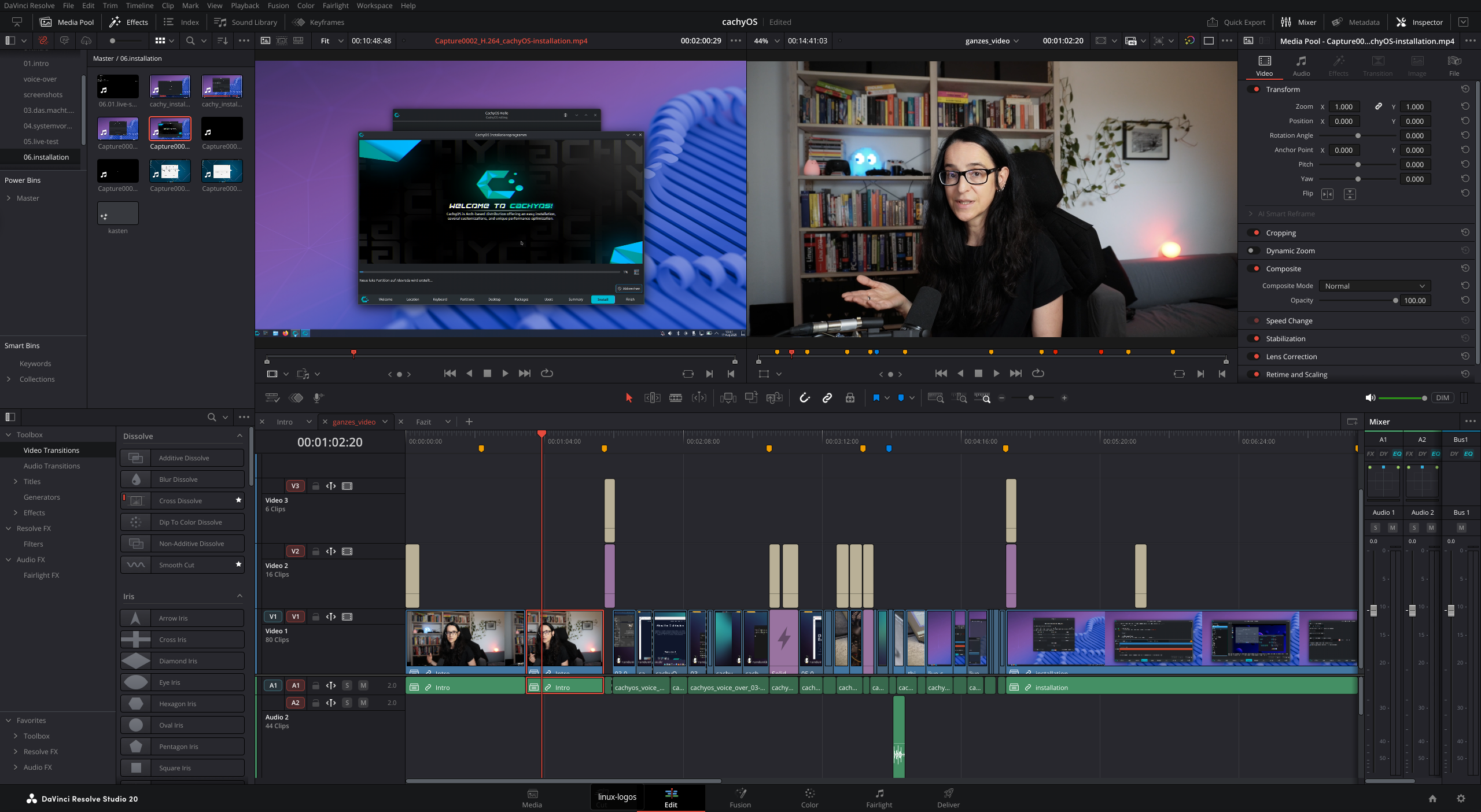Davinci Resolve unter Linux